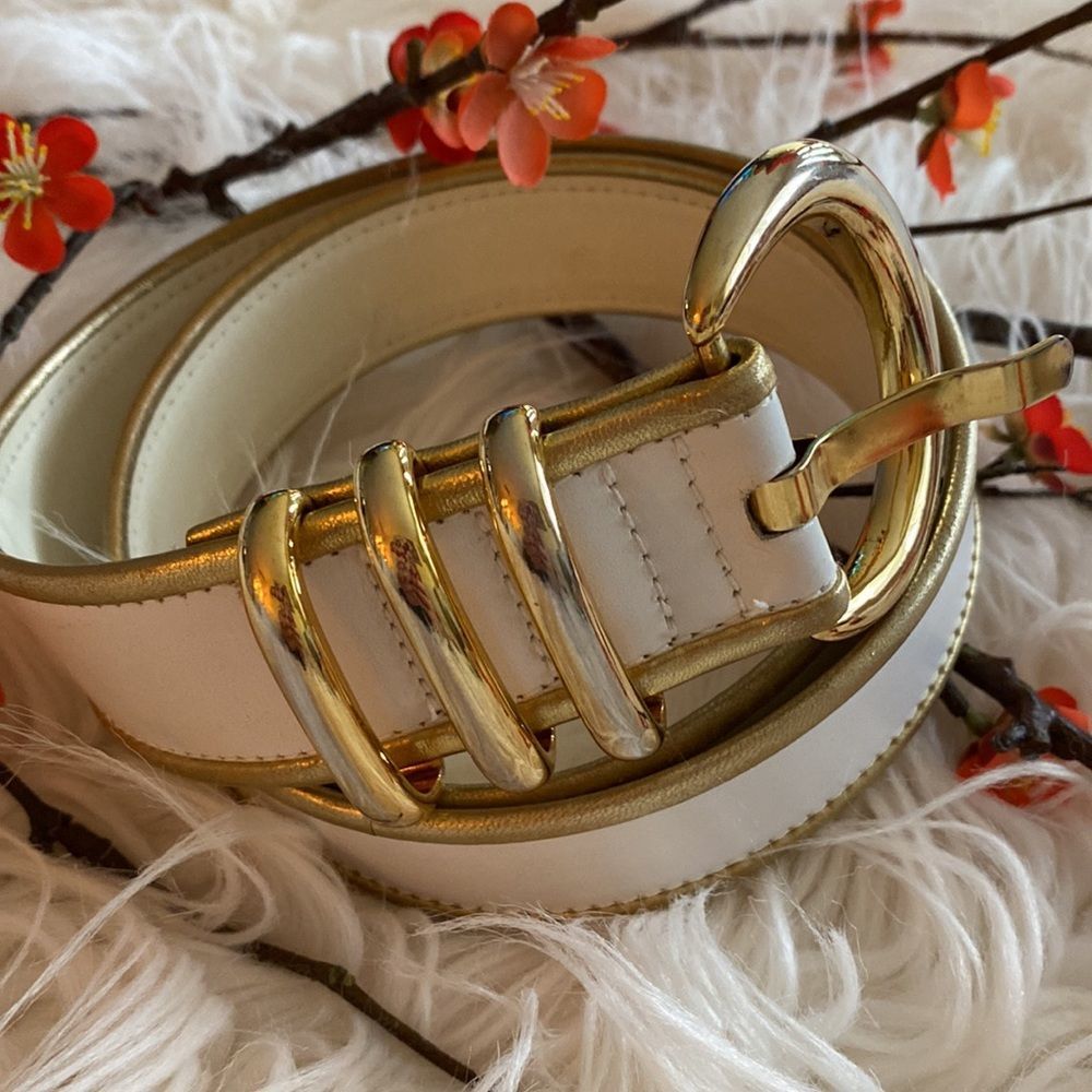 Vintage 💞ESCADA💞leather belt - Picture 5 of 12